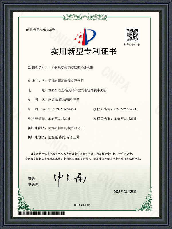 Hasznossági minta szabadalmi tanúsítvány